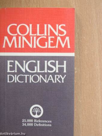 Collins Minigem English Dictionary