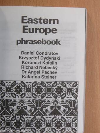 Eastern Europe Phrasebook