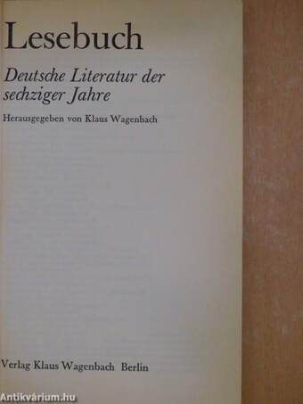 Lesebuch