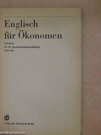 Englisch für Ökonomen