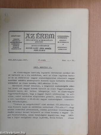 Az érem 1963/23-26.