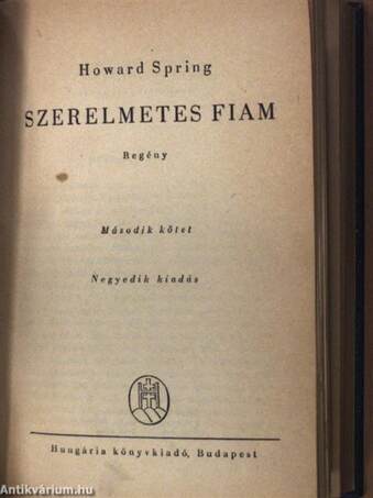 Szerelmetes fiam I-II.