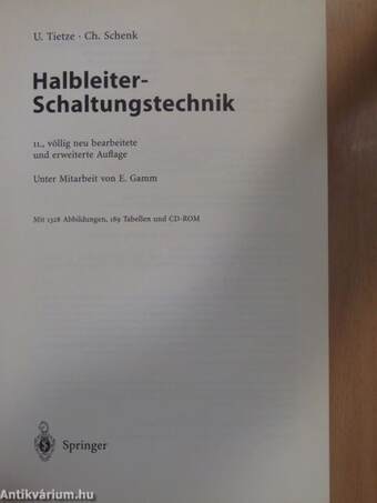 Halbleiter-Schaltungstechnik - CD-vel