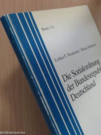 Die Sozialordnung der Bundesrepublik Deutschland