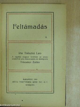 Feltámadás I-II.