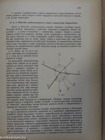 Kiegyenlitő számitás a geodéziai gyakorlatban