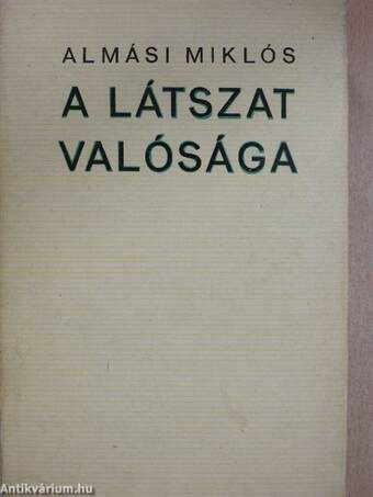 A látszat valósága