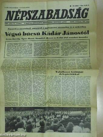 Népszabadság 1989. július 15.