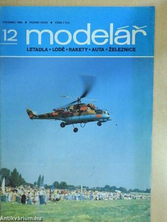 Modelár prosinec 12/1988.