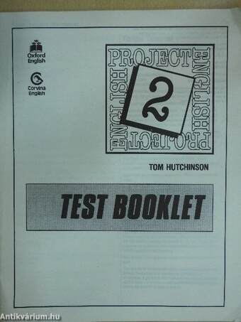 Project English 2. - Test Booklet