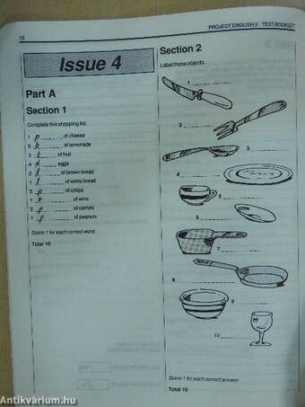 Project English 2. - Test Booklet