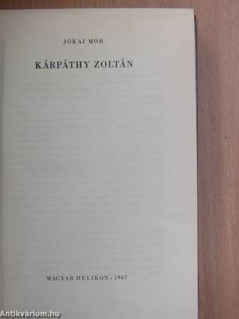 Kárpáthy Zoltán