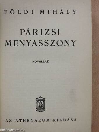 Párizsi menyasszony