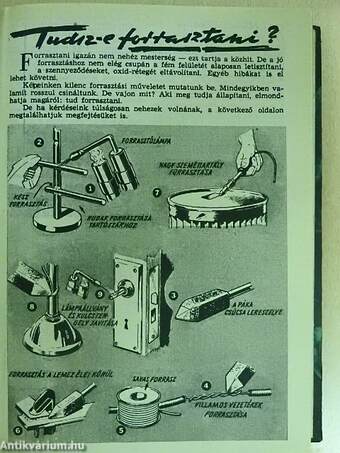 Ezermester 1957-1958. (vegyes számok) (19 db)