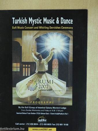 Sufi Music Concert and Whirling Dervishes Ceremony