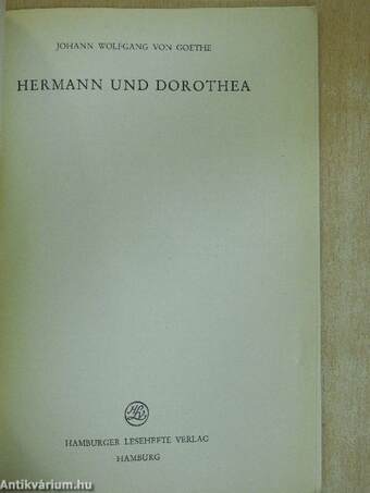 Hermann und Dorothea