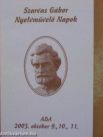 Szarvas Gábor Nyelvművelő Napok