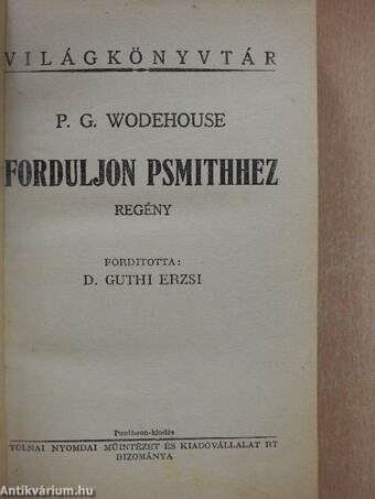 Forduljon Psmithhez