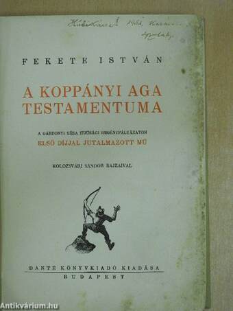 A koppányi aga testamentuma