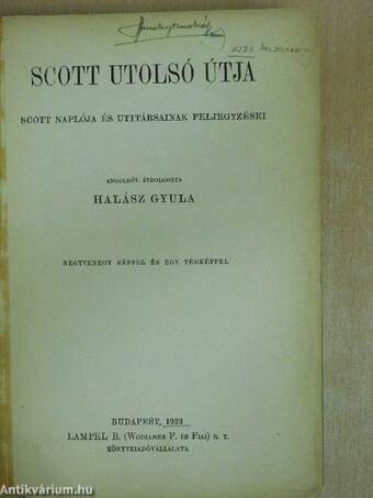 Scott utolsó útja