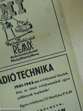 Rádió Technika 1943. julius