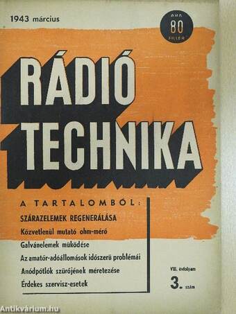 Rádió Technika 1943. március