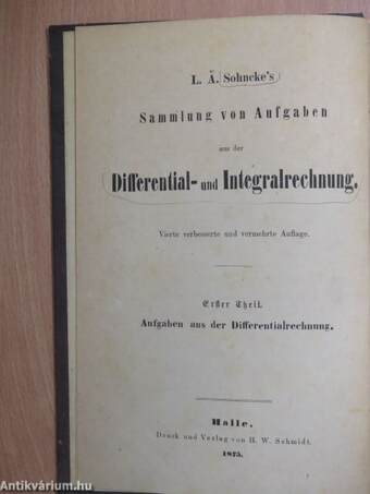 Sammlung von Aufgaben aus der Differentialrechnung/Sammlung von Aufgaben aus der Integralrechnung