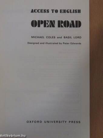 Open Road - Book