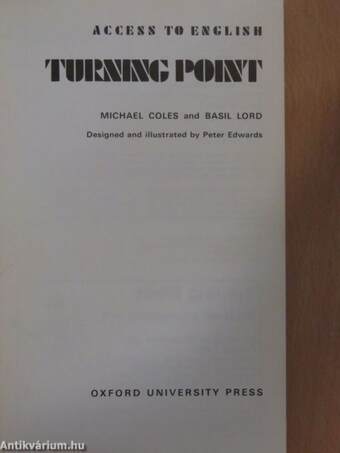 Turning Point - Book