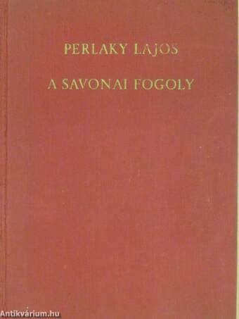 A savonai fogoly