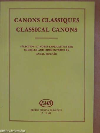 Canons Classiques/Classical Canons
