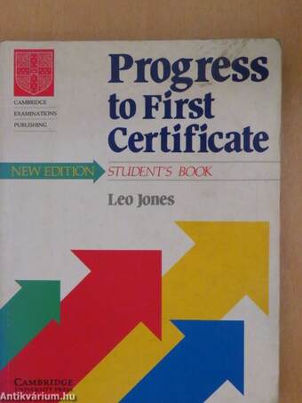 Progress to First Certificate