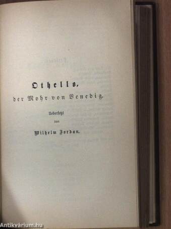 Shakespeare's dramatische Werke 9. (gótbetűs)