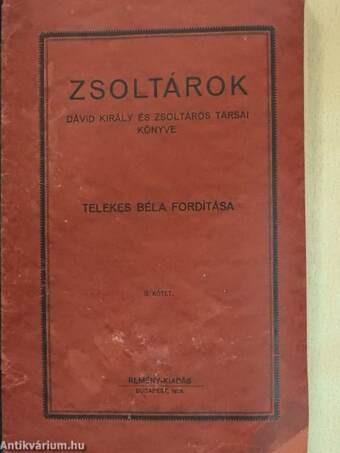 Zsoltárok II.