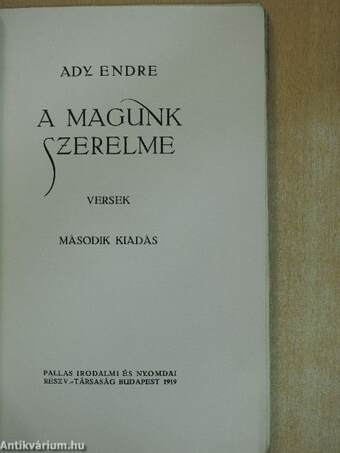 A magunk szerelme