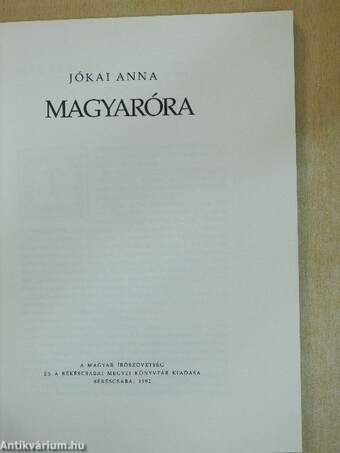 Magyaróra