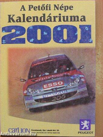 A Petőfi Népe Kalendáriuma 2001