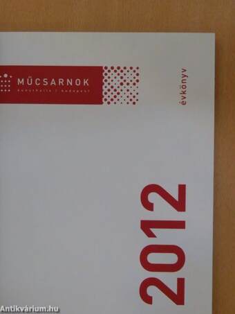 Műcsarnok évkönyv 2012