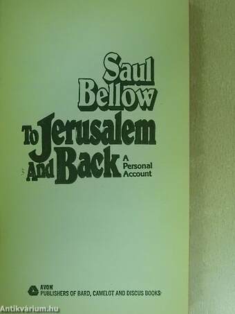 To Jerusalem and Back