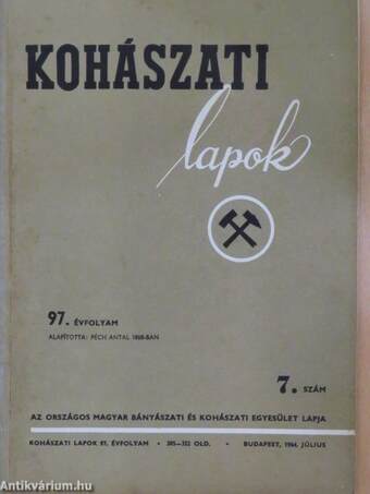 Kohászati Lapok 1964/7./Öntöde 1964/7.