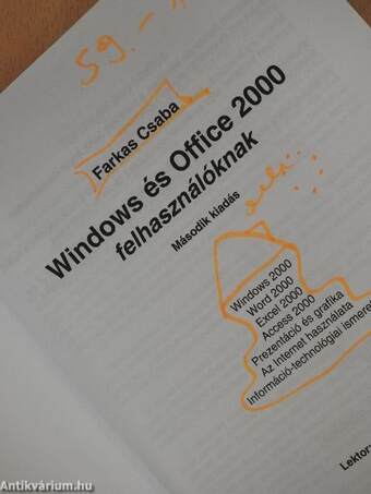 Windows és Office 2000 felhasználóknak