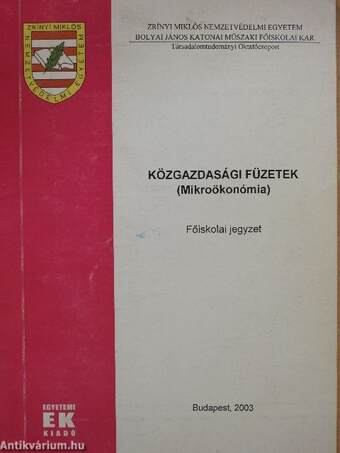 Közgazdasági füzetek