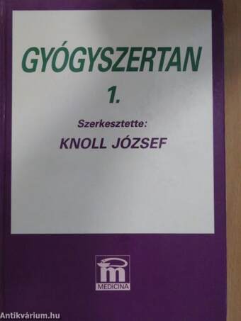 Gyógyszertan 1-2.