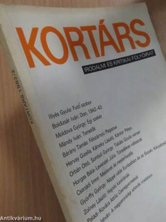 Kortárs 1982. február