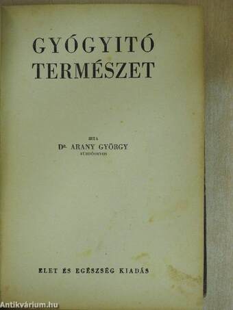 Gyógyitó természet