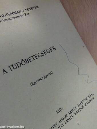 A tüdőbetegségek