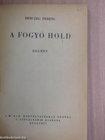 A fogyó Hold