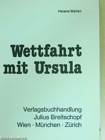 Wettfahrt mit Ursula