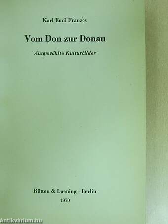 Vom Don zur Donau