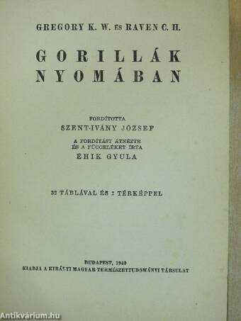 Gorillák nyomában